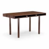 Elliot Desk / Dressing Table By Jason Miller -Home Furnishings Shop 060ElliotDesk DressingTablebyJasonMillerinDanishoiledwalnutandpaintedhdfblackgloss whitebkgrnd
