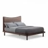 Carlton Bed By De La Espada -Home Furnishings Shop 061CarltonBedbyJasonMillerinblackoiledwalnutAngle