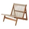 MR01 Initial Lounge Chair Outdoor By Mathias Steen Rasmussen For Gubi -Home Furnishings Shop 10108453 F3Q MR01OutdoorLoungeChair Irokowood