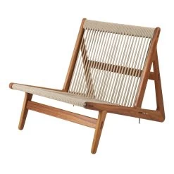 MR01 Initial Lounge Chair Outdoor By Mathias Steen Rasmussen For Gubi
