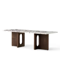 Androgyne Lounge Table (Marble) By Menu 13 Androgyne Lounge Table (Marble) By Menu -Home Furnishings Shop 1189819 Androgyne Lounge Table Dark Stained Oak Calacatta Viola angle