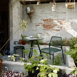 Mira Chair By Skagerak -Home Furnishings Shop 13950021392042MiraChairOverlapTableO62 HunterGreen M red