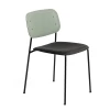 Soft Edge 40 Chair Upholstered By Hay -Home Furnishings Shop 2569171301913 SoftEdge10ChairUpholstery Baseblack Backdustygreen SeatRemix973
