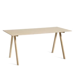 Copenhague Table Desk CPH 10 By Hay -Home Furnishings Shop 2634991019000 CPH10DeskL160xW80wblacqueroaktop wblacqueroakbase