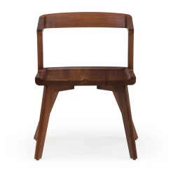 Colombo Dining Armchair By Matthew Hilton 10 Colombo Dining Armchair By Matthew Hilton -Home Furnishings Shop 343ColomboDiningArmchairbyMatthewHiltoninDanishoiledwalnut front whitebkgrnd