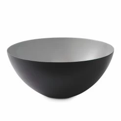 Krenit Bowl Medium Ø16cm By Normann Copenhagen -Home Furnishings Shop 352650 Krenit Bowl Grey O16 TrueToSize