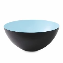 Krenit Bowl Medium Ø16cm By Normann Copenhagen -Home Furnishings Shop 352670 Krenit Bowl LightBlue O16 TrueToSize