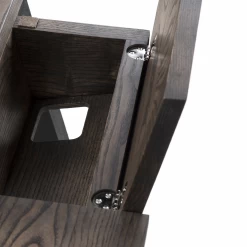 Orson Desk By Matthew Hilton -Home Furnishings Shop 365OrsonDeskbyMatthewHiltoninblackoiledash cablemgmtdetail whitebkgrnd