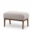 Mira Ottoman By Matthew Hilton 1 Mira Ottoman By Matthew Hilton -Home Furnishings Shop 389OMiraOttomanbyMatthewHiltoninwalnutandCodafabric whitebkgrnd