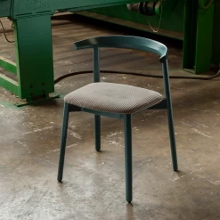 Ando Chair - Upholstered By De La Espada -Home Furnishings Shop 410SUpholsteredAndoChairbyMatthewHiltonforDeLaEspadainbaypaintedashandPhlox243fabric photobyCarlosTeixeira