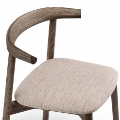 Ando Chair - Upholstered By De La Espada -Home Furnishings Shop 410SUpholsteredAndoChairbyMatthewHiltonforDeLaEspadainblackoiledashandSonar3113fabric detail1 whitebkgrnd