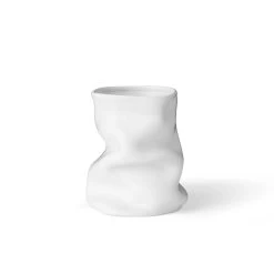 Collapse Vase By Sofia Tufvasson For Menu -Home Furnishings Shop 4481639 Collapse Vase 20 White front
