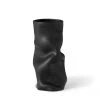 Collapse Vase By Sofia Tufvasson For Menu -Home Furnishings Shop 4482539 Collapse Vase 30 Black front