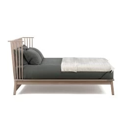 Companions Bed By Ilse Crawford -Home Furnishings Shop 455 Companions Bed by Studioilse in white oiled ash side