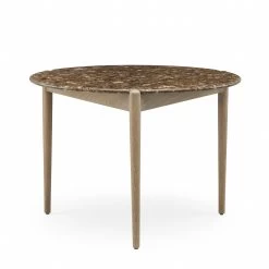 Sidekicks Small Dining Table Terrazzo By Ilse Crawford -Home Furnishings Shop 458MSidekicksSmallDiningTablebyStudioilseinoxidisedoakandcastanhoterrazzo whitebkgrnd