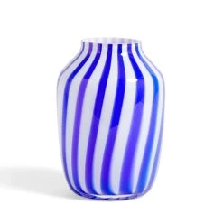 Blue Juice Vase High By Hay