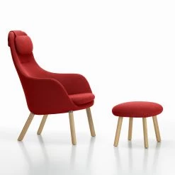 HAL Lounge Ottoman By Jasper Morrison For Vitra -Home Furnishings Shop 5215356 HALLoungeChairwithOttomanCredo 16 master