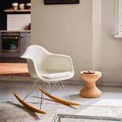 Eames Plastic Rocking Chair RAR Upholstered Seat By Vitra 9 Eames Plastic Rocking Chair RAR Upholstered Seat By Vitra -Home Furnishings Shop 5563756 EamesPlasticArmchairRARCorkFamily master