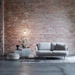 Lune JH200 Two Seater Sofa By Fritz Hansen 11 Lune JH200 Two Seater Sofa By Fritz Hansen -Home Furnishings Shop 5688 Lune sofa