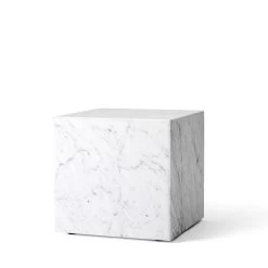 Plinth Cubic By Menu -Home Furnishings Shop 7010630 Plinth Cubic White Pack Angle