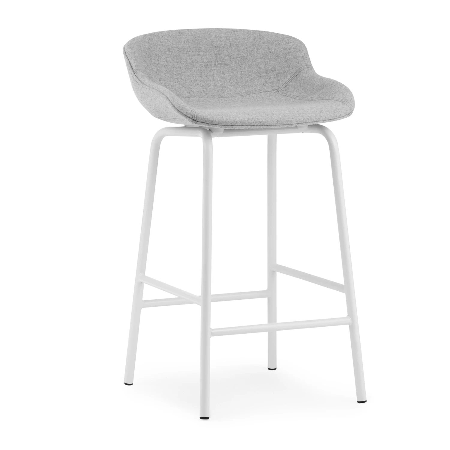 Hyg Barstool Upholstered With Steel Base By Normann Copenhagen 3 Hyg Barstool Upholstered With Steel Base By Normann Copenhagen