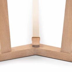 Shaker Dining Table Timber Top By Neri & Hu 11 Shaker Dining Table Timber Top By Neri & Hu -Home Furnishings Shop 764TShakerTablewithtimbertopbyNeri Huinwhiteoiledoak detail2 whitebkgrnd