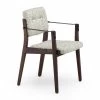 Capo Dining Armchair By Neri&Hu 2 Capo Dining Armchair By Neri&Hu -Home Furnishings Shop 780SCapoDiningArmchairbyNeri HuinblackoiledwalnutandAtom124withblackleatherarmstraps 2 whitebkgrnd