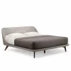 Solo Bed By Neri & Hu -Home Furnishings Shop 787SoloBedbyNeri HuinDanishoiledwalnutandZero004fabric whitebkgrnd