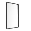 Norm Rectangular Wall Mirror By Menu 2 Norm Rectangular Wall Mirror By Menu -Home Furnishings Shop 8020539 Norm Mirror Rectangular Black Angle