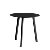 Copenhague Deux CPH 220 Round Table By Hay -Home Furnishings Shop 8092811009000 CPHDeux220RoundTableW75xH73inkblacklaminate inkblackplywoodedgebase