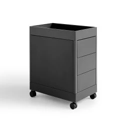 New Order Trolley By HAY -Home Furnishings Shop 832821 New Order Trolley B charcoal