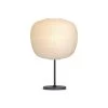 Common Table Lamp By Hay -Home Furnishings Shop 9452112009000 CommonTablelampbasesoftblacksteelstemandblackterrazzobase Peachshadeon