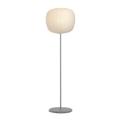 Common Floor Lamp By Hay 17 Common Floor Lamp By Hay -Home Furnishings Shop 9452154009000 CommonFloorLampbasesummitgreysteelstemandgreyterrazzobase Peachshadeon