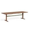 Passerelle Table Timber Tabletop By Hay -Home Furnishings Shop 9462391509000 PasserelleTableL260xW95xH74wblacquerwalnuttabletop frameandedgegreenpowdercoatedcrossbar
