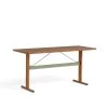 Passerelle High Table Timber Tabletop By Hay 1 Passerelle High Table Timber Tabletop By Hay -Home Furnishings Shop 9462911509000 PasserelleHighTableL200xW80xH95wblacquerwalnutframeandedgethymegreenpowdercoatedcrossbar