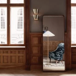 Home Furnishings Shop -Home Furnishings Shop 9464WallLamp 9602FloorLamp AdnetWallMirrorRectangular AdamLoungeChair