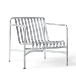 Palissade Lounge Chair Low By Hay -Home Furnishings Shop AA615 A234 PalissadeLoungeChairLowHotGalvanised