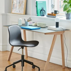 Copenhague Desk CPH 90 By Hay -Home Furnishings Shop AAC51CaliforniaCA5001black blackbase CPH90Deskgreylino HueLapTopCoverblue