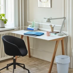 Copenhague Desk CPH 90 By Hay -Home Furnishings Shop AAC53SoftVidar182blackbase CPH90Deskoffwhitelinooakbase ShadeBinlavender