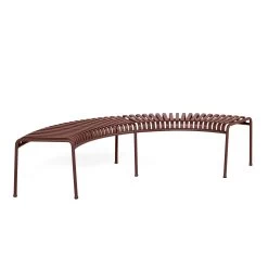 Palissade Park Bench By Ronan & Erwan Bouroullec For Hay -Home Furnishings Shop AB724 B538 AH17 PalissadeParkBenchironred Setof2