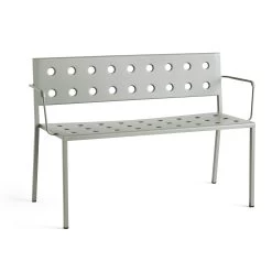 Balcony Dining Bench By Ronan And Erwan Bouroullec For Hay 30 Balcony Dining Bench By Ronan And Erwan Bouroullec For Hay -Home Furnishings Shop AB826 B680 AH18 BalconyDiningBenchw.armdesertgreenpowdercoatedsteel