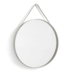 Strap Mirror No 2 By Hay 16 Strap Mirror No 2 By Hay -Home Furnishings Shop AC456 A386 AB85 StrapMirrorNo.2dia70lightgrey