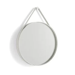 Strap Mirror No 2 By Hay 19 Strap Mirror No 2 By Hay -Home Furnishings Shop AC456 A606 AB85 StrapMirrorNo.2dia50lightgrey