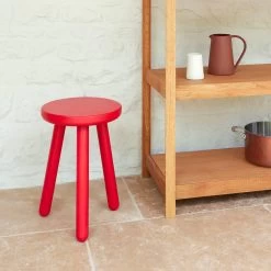Stool One By Another Country -Home Furnishings Shop ACStoolRed