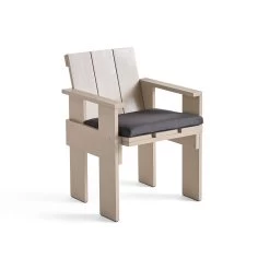 Crate Seat Cushions By Rietveld Originals X HAY 24 Crate Seat Cushions By Rietveld Originals X HAY -Home Furnishings Shop AD119 C945 CrateDiningChairlondonfogwblacquerpinewood SeatCushionanthracitetextile