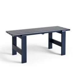 Weekday Table By Hannes & Fritz For Hay -Home Furnishings Shop AD125 C951 AM96 WeekdayTableL180xW66xH74cmsteelbluewblacqueredpinewood