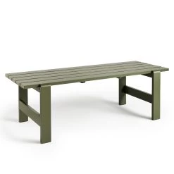 Weekday Table By Hannes & Fritz For Hay -Home Furnishings Shop AD125 C952 AM95 WeekdayTableL230xW83xH74cmolivewblacqueredpinewood