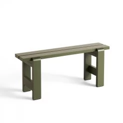 Weekday Bench By Hannes & Fritz For Hay -Home Furnishings Shop AD126 C953 AM95 WeekdayBenchL111xW23xH45cmolivewblacqueredpinewood