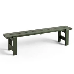 Weekday Bench By Hannes & Fritz For Hay -Home Furnishings Shop AD126 C955 AM95 WeekdayBenchL190xW32xH45cmolivewblacqueredpinewood