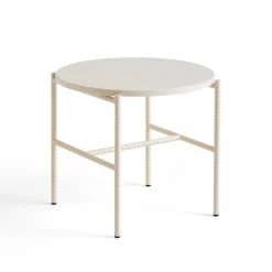 Rebar Side Table Round By Hay